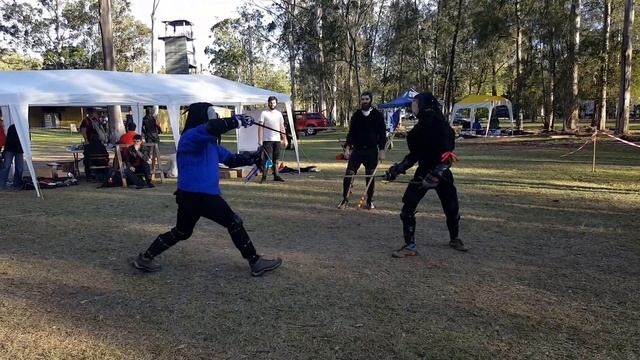 Swordplay Sword and companion Open Daniel Green red and Alex Selth blue смотреть онлайн