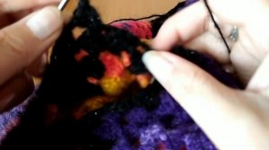 Кардиган из квадратных мотивов/Кардиган в стиле бабушкин квадрат/ 3 часть