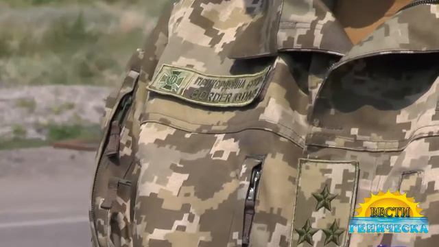 Как работает КПП «Чонгар» - всеукраинский пресс-тур (21.07.2015г.) смотреть онлайн