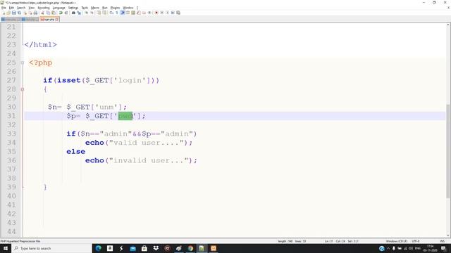 PHP Part 8 | PHP login Form смотреть онлайн