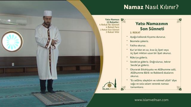 Yatsı Namazının Son Sünneti Nasıl Kılınır? смотреть онлайн