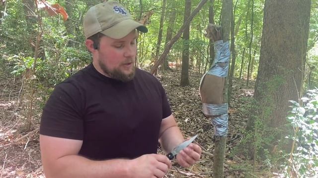 Meat Cut Test: Spyderco Police 4 Lightweight