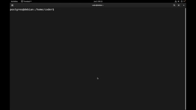 Установка PostgreSQL 13.9 на Debian 11 смотреть онлайн