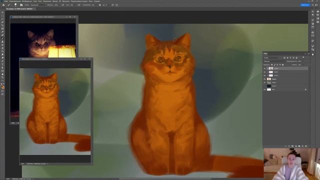 Life drawing night 29.11.22 - Сozy kitty / Ламповый котик, художественная манера смотреть онлайн