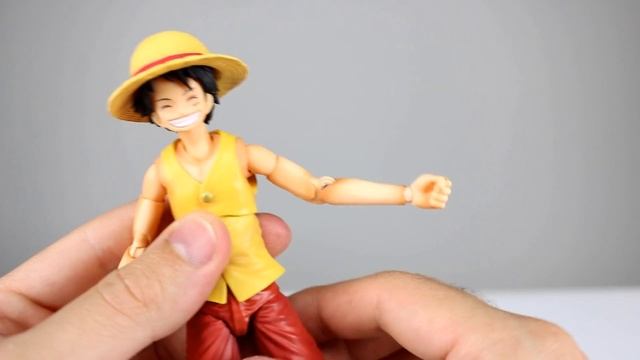 Variable Action Heroes MONKEY D. LUFFY Past Blue Yellow Version Action Figure Toy Review смотреть онлайн