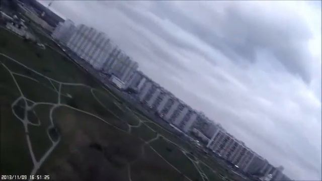 Митинский парк с высоты птичьего полёта смотреть онлайн
