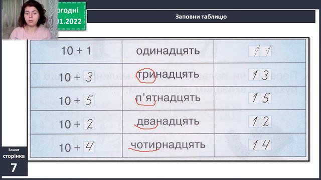 матем 25 01 22 11 15 утворення чисел смотреть онлайн