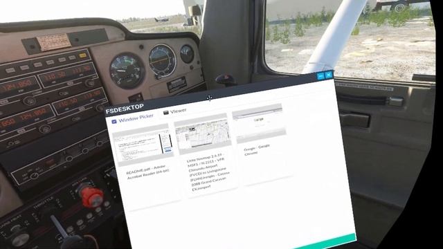 View Media & Documents in the VR Cockpit | FSdesktop for MSFS | Preview смотреть онлайн