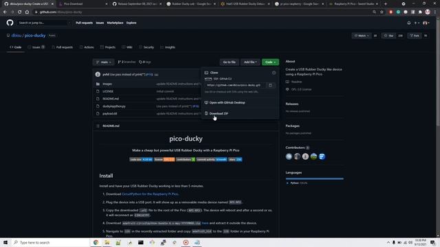 RPI Pico Hacking Device | USB hack password (Be careful) смотреть онлайн