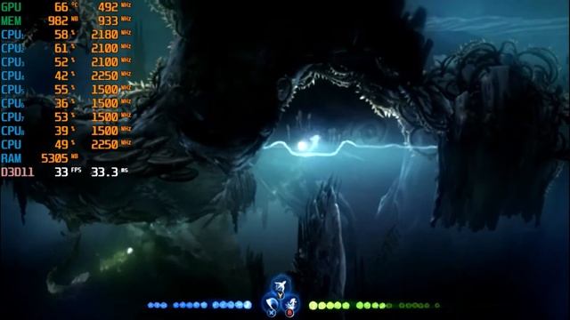 Ori and The Will Of The Wisps on Ryzen 5 2500u Vega 8 RAM 8GB Benchmark смотреть онлайн