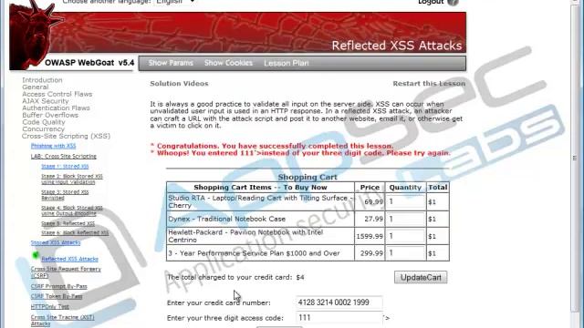 Java Secure Coding: Output Encoding 7 4 Dangerous Shopping смотреть онлайн