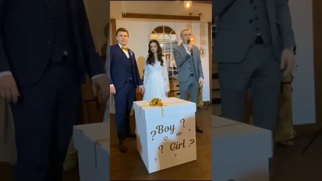 Гендер пати! Создание коробки для неё и результат смотреть онлайн