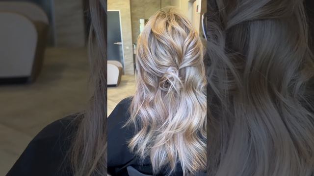 Эффектное преображение волос ❤️Блонд без желтизны ? смотреть онлайн