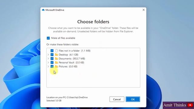 How to Stop Windows 10/ 11 From Saving Files to OneDrive | Remove the red cross on folder icons смотреть онлайн