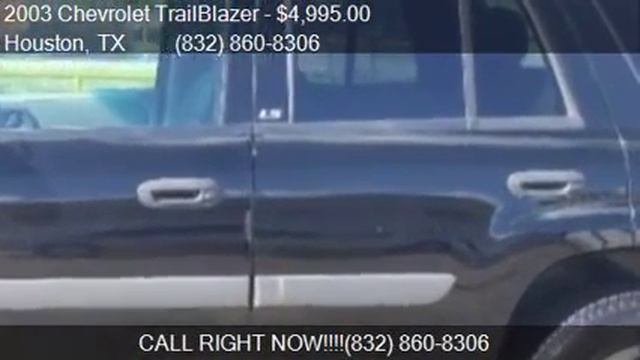 2003 Chevrolet TrailBlazer 4dr 2WD LS for sale in Houston, T смотреть онлайн