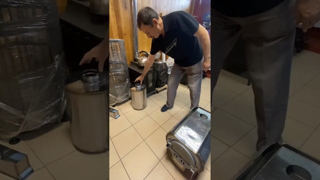 Новая мобильная печь Казачка Тур смотреть онлайн