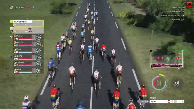 TOUR DE FRANCE 2023 Tirreno Adriático con Juan Ayuso #6 VR_JUEGOS смотреть онлайн