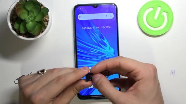 УСТАНОВКА СИМКИ и КАРТЫ ПАМЯТИ в Realme 5i / КАК ВСТАВИТЬ SIM-карту и флешку в Realme 5i? смотреть онлайн