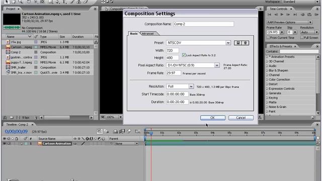 Adobe After Effects для начинающих Урок 2 смотреть онлайн