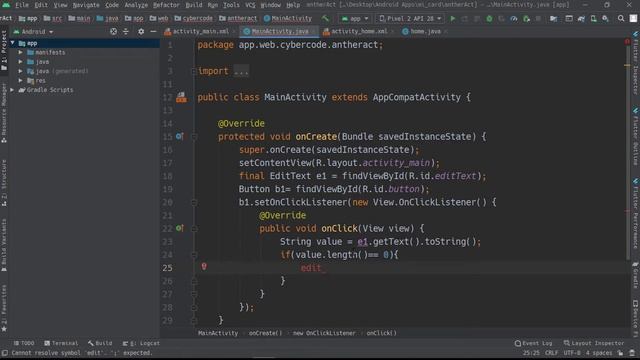 [Hindi]Data Passing to Next Activity | Android App Development For Beginners (2020 Edition).... смотреть онлайн