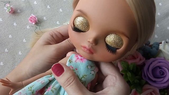 Custom BLYTHE Doll. Preview смотреть онлайн
