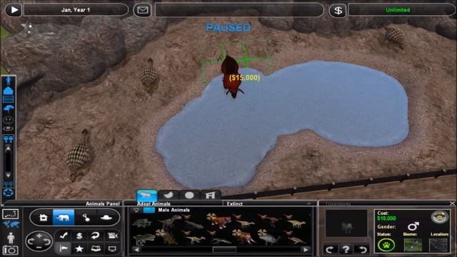 Zoo Tycoon 2: Dinosaur Watering Hole Exhibit Speed Build 2 смотреть онлайн