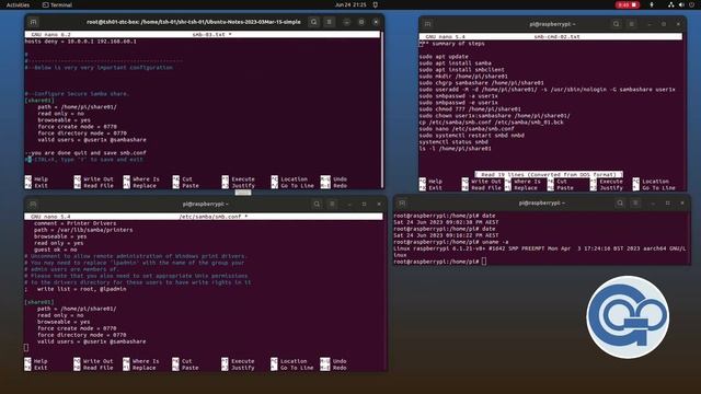 Set up Shared Drive (Samba Server) on Raspberry Pi 4 смотреть онлайн