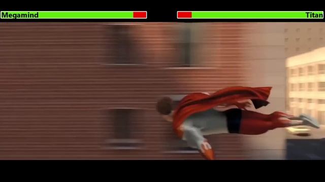 Megamind vs. Titan (First Fight) with healthbars (50K Subscriber Special) смотреть онлайн