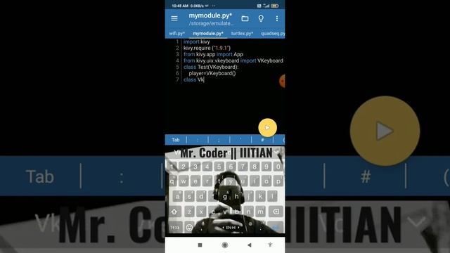 Make your own virtual keyboard using python смотреть онлайн