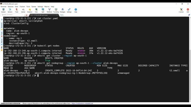 Kubernetes .. EKS Cluster Scaling .. An easiest way to scale the EKS cluster nodegroup. смотреть онлайн