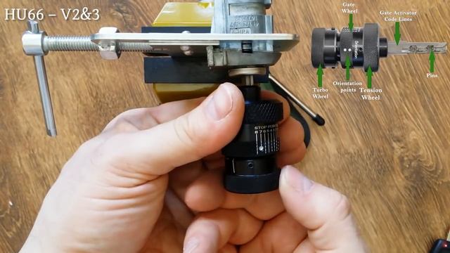 Turbo Decoder HU66 lock pick смотреть онлайн
