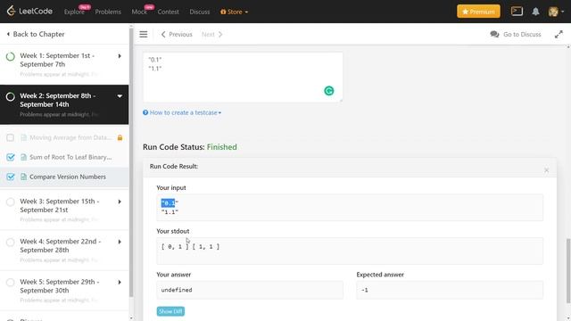 Leetcode 165. Compare Version Numbers [Day 9] смотреть онлайн