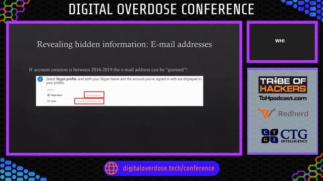 Skype: A hidden OSINT goldmine - WhiteHatInspector смотреть онлайн