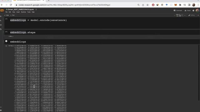 Get Embeddings From BERT смотреть онлайн