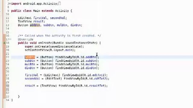 A Simple Android Application For Basic Maths operation смотреть онлайн