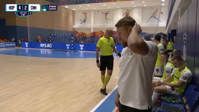 29.09.2023 MVR- момент Норильский Никель - Синара 4:2 (1-й матч) 4 тур, смотреть онлайн