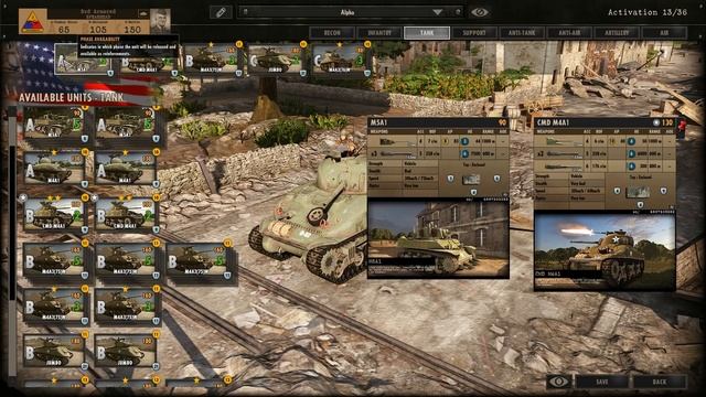 Steel Division: Normandy 44 - First Look At Battlegroup Building смотреть онлайн