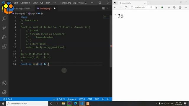 آموزش مقدماتی PHP ورژن 8 _ نکات باقی مانده در بحث function смотреть онлайн