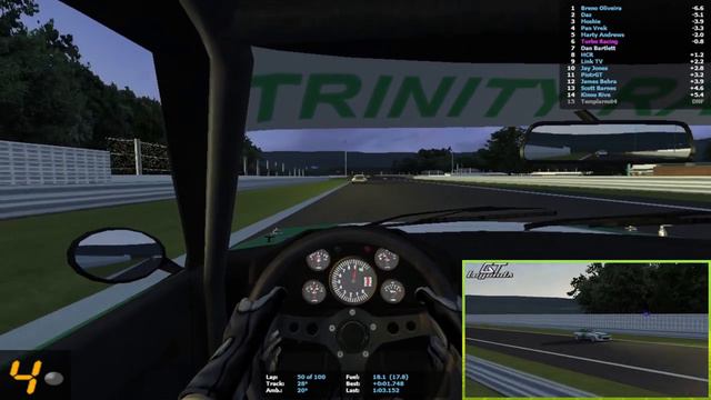 GT Legends - PC | 40 | Cup Stage D | Tsukuba 100-lap Trophy смотреть онлайн