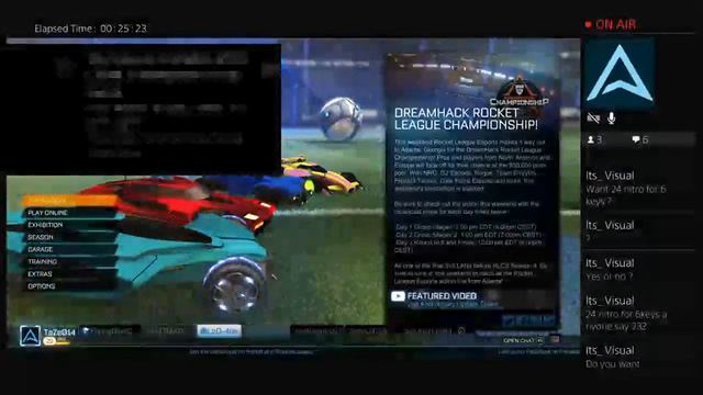 Rocket League Trades&Sub Games смотреть онлайн
