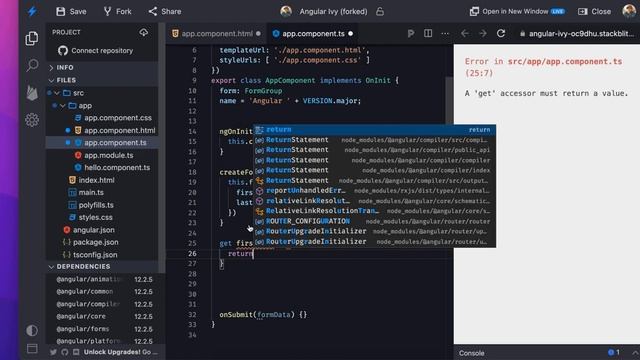Render FormControl Value in Template - Angular смотреть онлайн