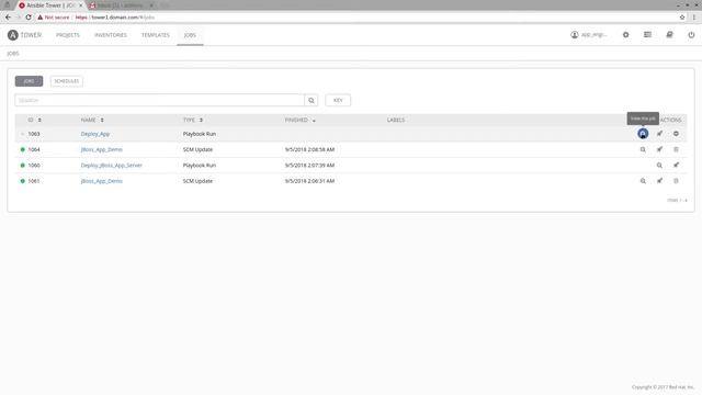 App Deployment and Ansible Tower смотреть онлайн