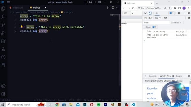 DSA with JavaScript in Urdu/Hindi | #4 Arrays In DSA смотреть онлайн