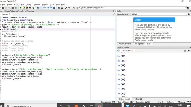 Word tokenization | Tensorflow Keras | Text Preprocessing Natural Language Processing NLP tutorial смотреть онлайн