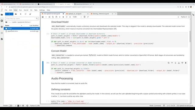 Optimize Speech Recognition OpenVINO Toolkit & Red Hat OpenShift Data Science | OpenVINO DevCon 202 смотреть онлайн