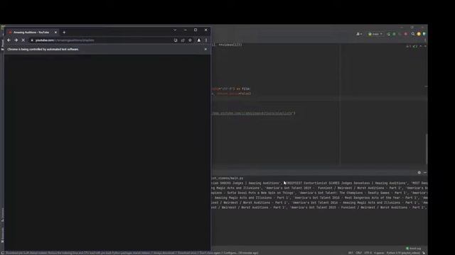 Python script for parsing Youtube playlist videos смотреть онлайн