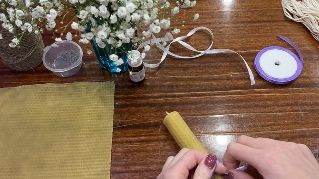 Мыловарение ! Мастер класс ! Делаю свечи из вощины! смотреть онлайн