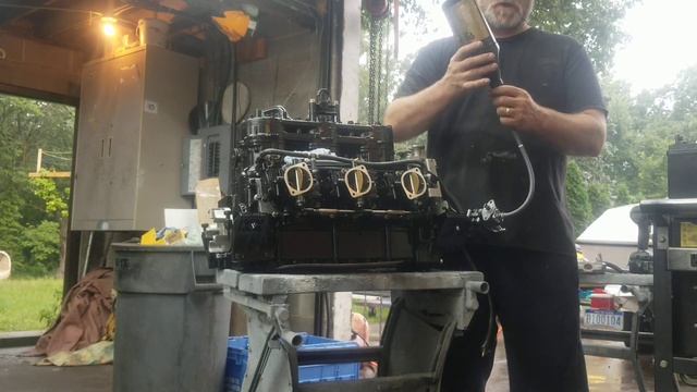 Yamaha 1200R 2 stroke injection oil pump testing смотреть онлайн