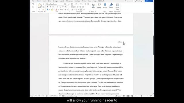 MLA Setup In Microsoft Word (2023)