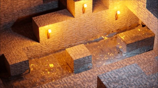 Minecraft Water Fluid Simulation смотреть онлайн